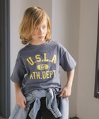 【グローバルワーク/GLOBAL WORK / KIDS】のヘビロッTEEプリント半袖/キッズ/ 637854 人気、トレンドファッション・服の通販 founy(ファニー) ファッション Fashion キッズファッション Fashion for Kids おすすめ Recommended / Our Picks カーゴパンツ Cargo Pants, Utility Pants グラフィック Graphic, Graphic Design スラックス Slacks, Dress Pants デニム Denim, Jeans Material プリント Print, Printed Pattern 半袖 Short Sleeve, Half Sleeve 吸水 Absorbent, Quick-Dry 夏 Summer thumbnail くすみブルー87|ID: prp329100004933008 ipo3291000000037026529