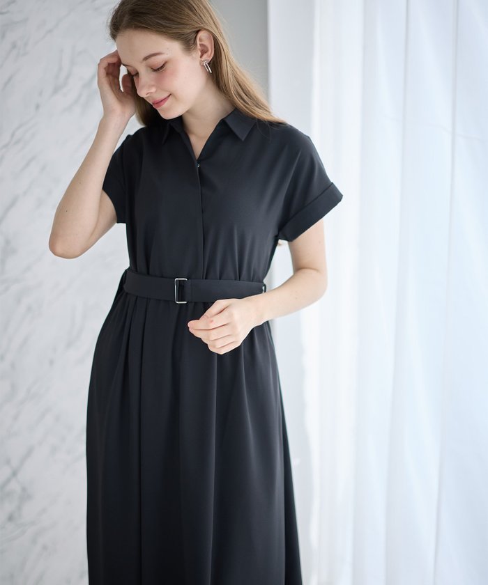 【クロスマルシェ/cross marche / KIDS】の【汗染み防止・UVカット】フレンチスリーブ スキッパ-シャツ マタニティワンピース(マタニティ 授乳服)授乳口付き 授乳楽々 妊婦服 産前・産後対応 インテリア・キッズ・メンズ・レディースファッション・服の通販 founy(ファウニー) https://founy.com/ ファッション Fashion キッズファッション Fashion for Kids ワンピース Dresses カシュクール Wrap Design スキッパー Skipper, Open Collar スマート Smart, Elegant スリーブ Sleeve, Long Sleeve / Short Sleeve フレンチ French, French Style ポケット Pocket, Pocket Detail エレガント 上品 Elegant |ID: prp329100004933035 ipo3291000000037306326