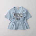 【ブランシェス/branshes / KIDS】の【WEB限定/DRC】シャーリングロゴ半袖Tシャツ 人気、トレンドファッション・服の通販 founy(ファニー) ファッション Fashion キッズファッション Fashion for Kids おすすめ Recommended / Our Picks シャーリング Shirring, Ruched 半袖 Short Sleeve, Half Sleeve 吸水 Absorbent, Quick-Dry thumbnail サックス|ID: prp329100004933043 ipo3291000000037026742