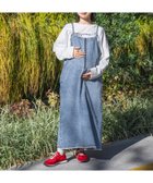 【レプシィム ローリーズファーム/LEPSIM LOWRYS FARM】の【産前・産後対応】マタニティ/デニムフリンジキャミワンピース 人気、トレンドファッション・服の通販 founy(ファニー) ファッション Fashion キッズファッション Fashion for Kids ワンピース Dresses おすすめ Recommended / Our Picks キャミワンピース Cami Dress, Slip Dress ジップ Zip, Zipper タートルネック Turtleneck, High Neck フリンジ Fringe, Tassel フロント Front, Front Design プリント Print, Printed Pattern 夏 Summer thumbnail ライトブルー81|ID: prp329100004933044 ipo3291000000037026757