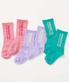 【デビロック/devirock / KIDS】の親子で使える 3足セット ネオンカラー ロゴソックス 子供服 キッズ 男の子 26SS 人気、トレンドファッション・服の通販 founy(ファニー) ファッション Fashion キッズファッション Fashion for Kids サンダル Sandals, Summer Shoes シンプル Simple, Minimal スニーカー Sneakers, Trainers ソックス Socks, Hosiery トレンド Trend, Trending Now ネオン Neon, Neon Color 2026年 2026 thumbnail 011-たてロゴ1|ID: prp329100004933046 ipo3291000000037026767