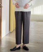 【その他のブランド/Other】の麻調タックワイドパンツ(マタニティ/ 妊婦服)産前・産後対応 人気、トレンドファッション・服の通販 founy(ファニー) ファッション Fashion キッズファッション Fashion for Kids ボトムス Bottoms スピンドル Spindle, Drawcord フィット Fit, Slim Fit ポケット Pocket, Pocket Detail リラックス Relax, Relaxed Fit ワイド Wide, Wide Fit thumbnail チャコール|ID: prp329100004933062 ipo3291000000037026886