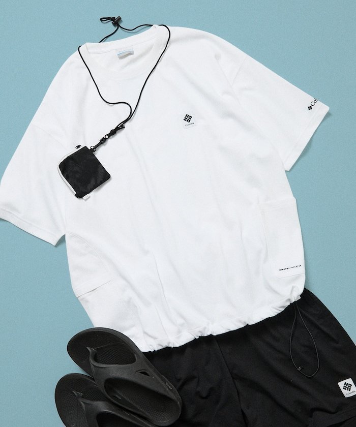 【フリークスストア/FREAK'S STORE】のColumbia×FREAK S STORE/コロンビア 別注 インペリアルパーク サイドポケット クルーネックTシャツ 【限定展開】 インテリア・キッズ・メンズ・レディースファッション・服の通販 founy(ファニー) 　ファッション　Fashion　メンズファッション　Fashion for Men　アウトドア　Outdoor Clothing　アシンメトリー　Asymmetrical Style　カーゴパンツ　Cargo Pants, Utility Pants　吸水　Absorbent, Quick-Dry　ショーツ　Shorts, Short Pants　シンプル　Simple, Minimal　デニム　Denim, Jeans Material　トレンド　Trend, Trending Now　ドローコード　Drawcord, Drawstring Cord　定番　Standard, Basic Item　人気　Popular, Best Seller　ビッグ　Big, Oversized　フィット　Fit, Slim Fit　ボトム　Bottoms, Lower Wear　ポケット　Pocket, Pocket Detail　別注　Limited Edition, Custom Order　リラックス　Relax, Relaxed Fit　ワイド　Wide, Wide Fit　ワンポイント　One Point, Statement Accent　S/S・春夏　SS, Spring/Summer, Warm Season　おすすめ　Recommended / Our Picks　夏　Summer　2026年　2026　White-100|ID: prp329100004933068 ipo3291000000037026913