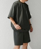 【シップス/SHIPS / MEN】の【WEB限定】SHIPS any ワッシャーナイロン スピンドル Tシャツ+イージーショーツ セットアップ オリーブ|ID: prp329100004933080 ipo3291000000037229015