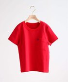 【イエナアンファン/IENA ENFANT / KIDS】の【BASIC】ロゴポケットTシャツ kids 人気、トレンドファッション・服の通販 founy(ファニー) ファッション Fashion キッズファッション Fashion for Kids シンプル Simple, Minimal スマート Smart, Elegant ポケット Pocket, Pocket Detail 夏 Summer 春 Spring S/S・春夏 SS, Spring/Summer, Warm Season thumbnail レッド|ID: prp329100004933110 ipo3291000000037027212
