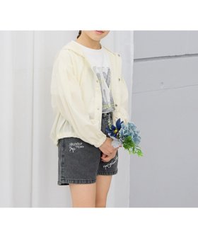 【グローバルワーク/GLOBAL WORK / KIDS】のズットパットパーカー/キッズ/147419 人気、トレンドファッション・服の通販 founy(ファニー) ファッション Fashion キッズファッション Fashion for Kids デニム Denim, Jeans Material パーカー Hoodie, Parka プリーツ Pleats, Pleated ボトム Bottoms, Lower Wear ワイド Wide, Wide Fit |ID:prp329100004933112