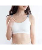 【その他のブランド/Other】の【授乳ブラ】ストラップオープンシームレスハーフトップブラ 人気、トレンドファッション・服の通販 founy(ファニー) ファッション Fashion キッズファッション Fashion for Kids アンダー Underwear Essentials シンプル Simple, Minimal ブラジャー Bra, Lingerie 無地 Plain, Solid Color ラップ Wrap, Wrap Design thumbnail ホワイト|ID: prp329100004933122 ipo3291000000037027272