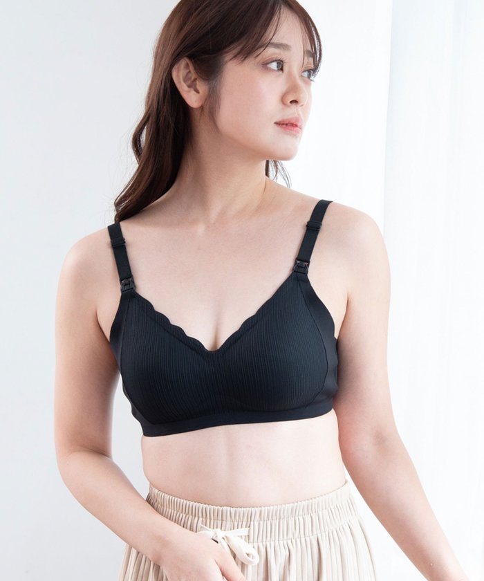 【フローリスト/florist / KIDS】の【授乳ブラ】ストラップオープンシームレスブラ インテリア・キッズ・メンズ・レディースファッション・服の通販 founy(ファウニー) https://founy.com/ ファッション Fashion キッズファッション Fashion for Kids シンプル Simple, Minimal ブラジャー Bra, Lingerie 無地 Plain, Solid Color ラップ Wrap, Wrap Design |ID: prp329100004933134 ipo3291000000037294491