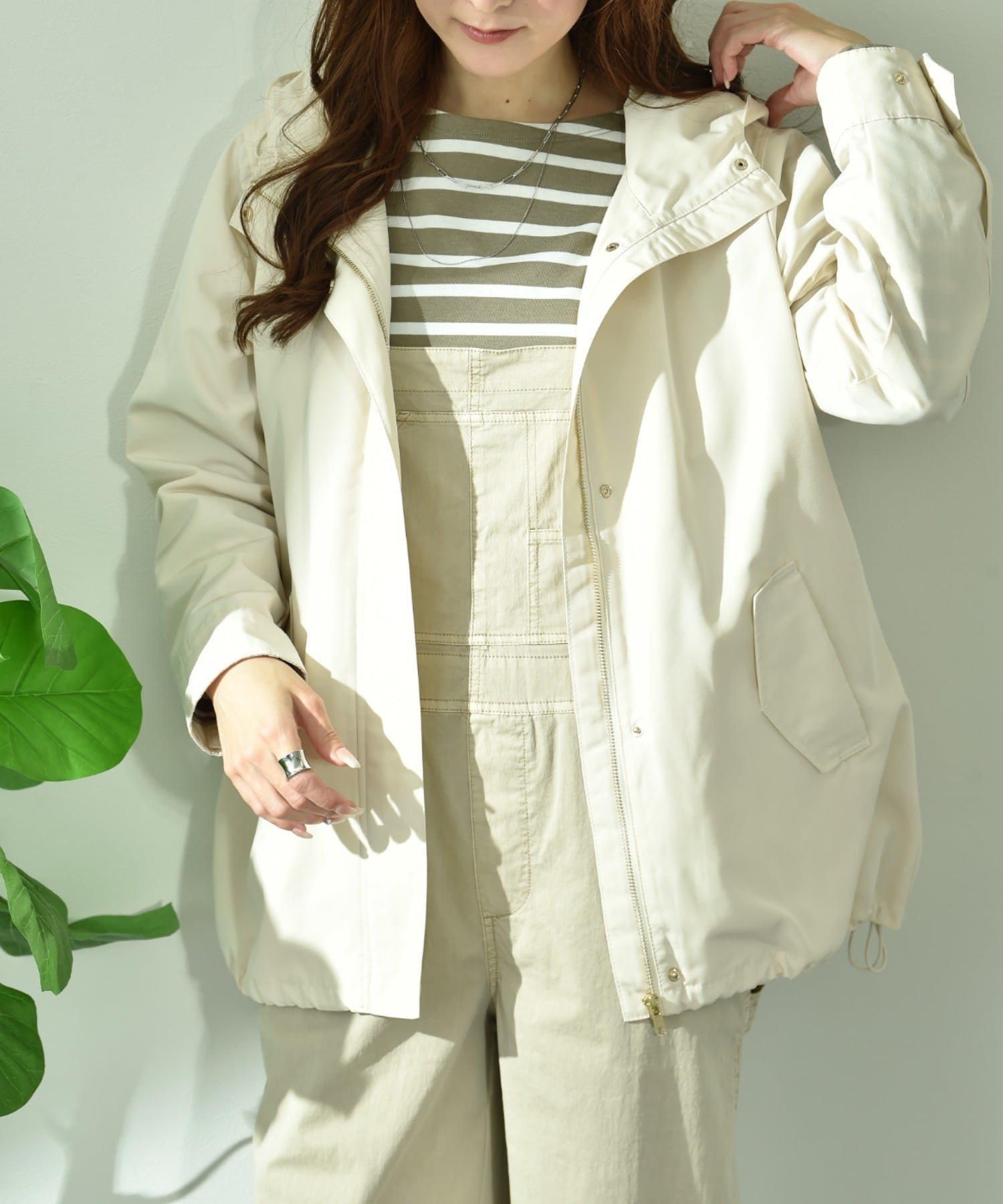 【インタープラネット/INTERPLANET】の【撥水・UV加工】キルトライナー付フードショートコート 人気、トレンドファッション・服の通販 founy(ファニー) 　ファッション　Fashion　レディースファッション　Fashion for Women　アウター　Coat / Outerwear Collection　コート・ロングコート・ピーコート　Long Coats, Peacoats & More　キルト　Quilt, Quilted Fabric　パーカー　Hoodie, Parka　ライナー　Liner, Inner Layer　 other-1|ID: prp329100004933144 ipo3291000000037027393