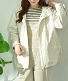 【インタープラネット/INTERPLANET】の【撥水・UV加工】キルトライナー付フードショートコート 人気、トレンドファッション・服の通販 founy(ファニー) ファッション Fashion レディースファッション Fashion for Women アウター Coat / Outerwear Collection コート・ロングコート・ピーコート Long Coats, Peacoats & More キルト Quilt, Quilted Fabric パーカー Hoodie, Parka ライナー Liner, Inner Layer thumbnail アイボリー|ID: prp329100004933144 ipo3291000000037027395