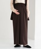 【レプシィム ローリーズファーム/LEPSIM LOWRYS FARM】の《リネンライクドライシリーズ》【産前・産後対応】マタニティ/ギャザーワイドパンツ 人気、トレンドファッション・服の通販 founy(ファニー) ファッション Fashion キッズファッション Fashion for Kids ボトムス Bottoms おすすめ Recommended / Our Picks ジャケット Jacket, Outerwear セットアップ Set-Up, Coordinated Outfit フリル Frill, Ruffle ルーズ Loose, Oversized レギュラー Regular, Standard Fit 長袖 Long Sleeve, Full Sleeve thumbnail ブラウン58|ID: prp329100004933145 ipo3291000000037027401