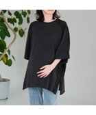 【レプシィム ローリーズファーム/LEPSIM LOWRYS FARM】の【産前・産後対応】マタニティ/パッチワークレースプルオーバー チャコール19|ID: prp329100004933157 ipo3291000000037294272