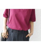 【シップス フォー ウィメン/SHIPS】の【WEB限定】 ネックが選べる2サイズ展開 オーガニックコットン バリエーションネック TEE 人気、トレンドファッション・服の通販 founy(ファニー) ファッション Fashion レディースファッション Fashion for Women インナー Innerwear コンパクト Compact, Small Size ベーシック Basic, Essential thumbnail ワインレッド|ID: prp329100004933159 ipo3291000000037027507