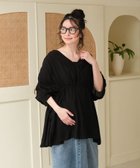 【レプシィム ローリーズファーム/LEPSIM LOWRYS FARM】の【産前・産後対応】マタニティ/カシュクールブラウス 人気、トレンドファッション・服の通販 founy(ファニー) ファッション Fashion キッズファッション Fashion for Kids おすすめ Recommended / Our Picks フレア Flare, Flared thumbnail ブラック09|ID: prp329100004933184 ipo3291000000037027653