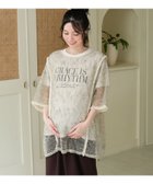 【レプシィム ローリーズファーム/LEPSIM LOWRYS FARM】の【産前・産後対応】マタニティ/2WAYネップメッシュプルオーバー 人気、トレンドファッション・服の通販 founy(ファニー) ファッション Fashion キッズファッション Fashion for Kids トップス・カットソー Cut & Sew Tops おすすめ Recommended / Our Picks チュニック Tunic, Long Top デニム Denim, Jeans Material フレア Flare, Flared メッシュ Mesh, Net Fabric thumbnail ナチュラル08|ID: prp329100004933186 ipo3291000000037027672