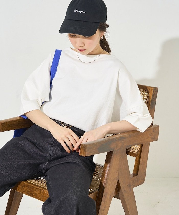 【フリークスストア/FREAK'S STORE】の限定展開 ボートネック バスク 半袖 Tシャツ インテリア・キッズ・メンズ・レディースファッション・服の通販 founy(ファニー) 　ファッション　Fashion　レディースファッション　Fashion for Women　トップス・カットソー　Cut & Sew Tops　シャツ・ブラウス・オフィスカジュアル　Elegant Blouses & Button-Ups　ロングTシャツ・Tシャツ　Longline T-Shirts & Tees　イエロー　Yellow　カットソー　Cut and Sewn Top　ショルダー　Shoulder, Shoulder Strap　シンプル　Simple, Minimal　スキニー　Skinny, Slim Fit　スラックス　Slacks, Dress Pants　デニム　Denim, Jeans Material　ドロップ　Drop Shoulder, Dropped Style　定番　Standard, Basic Item　人気　Popular, Best Seller　バスク　Basque, Basque Style　バランス　Balance, Style Balance　フレア　Flare, Flared　ボトム　Bottoms, Lower Wear　半袖　Short Sleeve, Half Sleeve　ワイド　Wide, Wide Fit　S/S・春夏　SS, Spring/Summer, Warm Season　プチプライス・低価格　Affordable / Budget Price　おすすめ　Recommended / Our Picks　夏　Summer　2026年　2026　オフホワイト|ID: prp329100004933187 ipo3291000000037027678