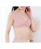 【その他のブランド/Other】の【授乳ブラ】クロスオープンブラ 人気、トレンドファッション・服の通販 founy(ファニー) ファッション Fashion キッズファッション Fashion for Kids シンプル Simple, Minimal ブラジャー Bra, Lingerie 無地 Plain, Solid Color ラップ Wrap, Wrap Design thumbnail スモークピンク|ID: prp329100004933191 ipo3291000000037027729