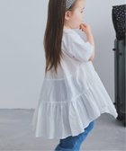 【イエナアンファン/IENA ENFANT / KIDS】のティアードテールカットソーチュニック kids ホワイト|ID: prp329100004933199 ipo3291000000037306194