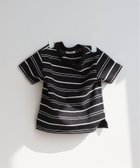 【イエナアンファン/IENA ENFANT / KIDS】のマルチボーダーTシャツ kids 人気、トレンドファッション・服の通販 founy(ファニー) ファッション Fashion キッズファッション Fashion for Kids インナー Innerwear シンプル Simple, Minimal スマート Smart, Elegant ボーダー Border, Stripe thumbnail ブラック|ID: prp329100004933201 ipo3291000000037027803