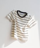 【イエナアンファン/IENA ENFANT / KIDS】のマルチボーダーTシャツ kids 人気、トレンドファッション・服の通販 founy(ファニー) ファッション Fashion キッズファッション Fashion for Kids インナー Innerwear シンプル Simple, Minimal スマート Smart, Elegant ボーダー Border, Stripe thumbnail ホワイト|ID: prp329100004933201 ipo3291000000037027805