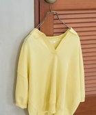 【フリークスストア/FREAK'S STORE】の半袖ポロ襟スキッパーサマーニット【限定展開】 レモンイエロー|ID: prp329100004933204 ipo3291000000037297350