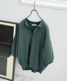 【フリークスストア/FREAK'S STORE】の半袖ポロ襟スキッパーサマーニット【限定展開】 グリーン|ID: prp329100004933204 ipo3291000000037297351