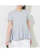 【コカ/COCA】のエンボス裾フリル半袖プルオーバー 人気、トレンドファッション・服の通販 founy(ファニー) ファッション Fashion レディースファッション Fashion for Women トップス・カットソー Cut & Sew Tops カジュアルプルオーバー・ニットトップス Pullovers & Knit Tops / Casual Pullovers フリル Frill, Ruffle 半袖 Short Sleeve, Half Sleeve thumbnail Lt.blue|ID: prp329100004933226 ipo3291000000037027979