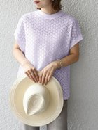【シップス/SHIPS】の【WEB限定】 手洗い可能 アイレット クルーネック プルオーバー ラベンダー|ID: prp329100004933237 ipo3291000000037326287