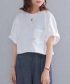 【シップス フォー ウィメン/SHIPS】の【累計販売数18万枚突破!!】【WEB限定】SHIPS マイクロ SHIPSロゴ ポケット Tシャツ ピンク|ID:prp329100004933249