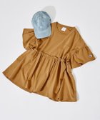 【フリークスストア/FREAK'S STORE】のChampion 別注 切替ギャザー 袖フレア Tシャツ 全4色 モカ|ID:prp329100004933251