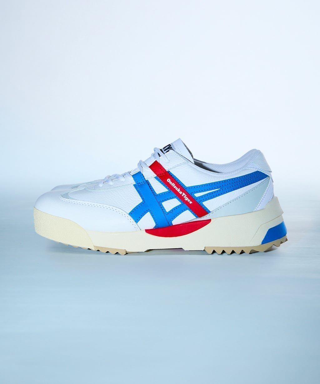 【オニツカ タイガー/Onitsuka Tiger】の【公式ショップ】DELEGATION EX インテリア・キッズ・メンズ・レディースファッション・服の通販 founy(ファニー) 　ファッション　Fashion　レディースファッション　Fashion for Women　クッション　Cushion, Throw Pillow　シューズ　Shoes, Footwear　スポーツ　Sports, Activewear　ラバー　Rubber, Rubber Sole　ループ　Loop, Loop Knit　レース　Lace, Lace Fabric　WHITE/ELECTRIC BLUE|ID: prp329100004933256 ipo3291000000037028331