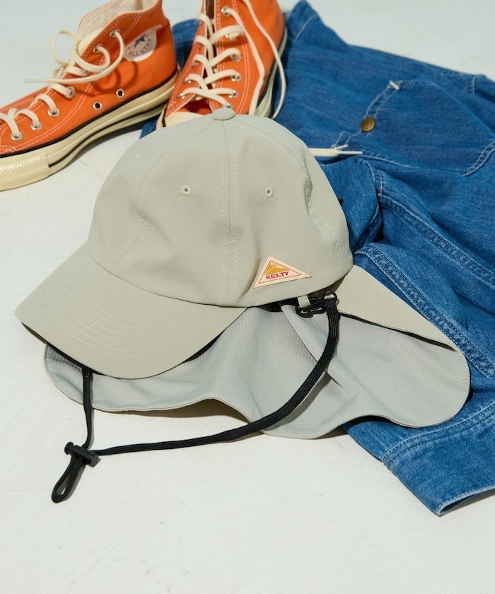 【フリークスストア/FREAK'S STORE】の別注 ナイロン日よけキャップ(吸水速乾)【限定展開】 人気、トレンドファッション・服の通販 founy(ファニー) 　ファッション　Fashion　レディースファッション　Fashion for Women　2026年　2026　アウトドア　Outdoor Clothing　キャップ　Cap, Baseball Cap　スペシャル　Special, Limited Edition　ドローコード　Drawcord, Drawstring Cord　ラップ　Wrap, Wrap Design　別注　Limited Edition, Custom Order　吸水　Absorbent, Quick-Dry　夏　Summer　S/S・春夏　SS, Spring/Summer, Warm Season　軽量　Lightweight, Ultra Light　 other-1|ID: prp329100004933257 ipo3291000000037028332