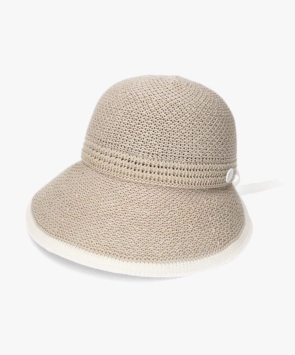 【オーバーライド/OVERRIDE】のChapeau d O TM Wide Visor Cap / シャポードオー インテリア・キッズ・メンズ・レディースファッション・服の通販 founy(ファニー) 　ファッション　Fashion　レディースファッション　Fashion for Women　エレガント 上品　Elegant　春　Spring　シェイプ　Shape, Slim Fit　デニム　Denim, Jeans Material　トレンド　Trend, Trending Now　人気　Popular, Best Seller　フィット　Fit, Slim Fit　フロント　Front, Front Design　帽子　Hat, Headwear　ミックス　Mix, Mixed Style　リボン　Ribbon, Bow　レース　Lace, Lace Fabric　夏　Summer　LT BEIGE|ID: prp329100004933258 ipo3291000000037028345