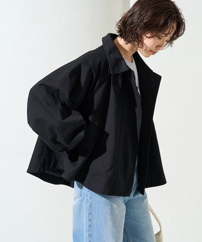 【フリークスストア/FREAK'S STORE】のショートフレアトレンチコート【限定展開】 人気、トレンドファッション・服の通販 founy(ファニー) 　ファッション　Fashion　レディースファッション　Fashion for Women　アウター　Coat / Outerwear Collection　コート・ロングコート・ピーコート　Long Coats, Peacoats & More　トレンチコート / 春秋の定番アウター　Trench Coats　ショート　Short, Short Length　シンプル　Simple, Minimal　スタンド　Stand Collar, Upright Stand　デニム　Denim, Jeans Material　バランス　Balance, Style Balance　フレア　Flare, Flared　ロング　Long, Long-Length　ワイド　Wide, Wide Fit　S/S・春夏　SS, Spring/Summer, Warm Season　おすすめ　Recommended / Our Picks　夏　Summer　2026年　2026　 other-1|ID: prp329100004933261 ipo3291000000037028369