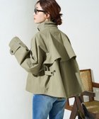 【フリークスストア/FREAK'S STORE】のショートフレアトレンチコート【限定展開】 人気、トレンドファッション・服の通販 founy(ファニー) ファッション Fashion レディースファッション Fashion for Women アウター Coat / Outerwear Collection コート・ロングコート・ピーコート Long Coats, Peacoats & More トレンチコート / 春秋の定番アウター Trench Coats ショート Short, Short Length シンプル Simple, Minimal スタンド Stand Collar, Upright Stand デニム Denim, Jeans Material バランス Balance, Style Balance フレア Flare, Flared ロング Long, Long-Length ワイド Wide, Wide Fit S/S・春夏 SS, Spring/Summer, Warm Season おすすめ Recommended / Our Picks 夏 Summer 2026年 2026 thumbnail オリーブ|ID: prp329100004933261 ipo3291000000037028373