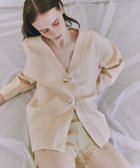 【アダム エ ロペ/ADAM ET ROPE'】の【サステナブル】マルチwayリボンミドルカーディガン 人気、トレンドファッション・服の通販 founy(ファニー) ファッション Fashion レディースファッション Fashion for Women トップス・カットソー Cut & Sew Tops カーディガン・羽織り Layered Style Cardigans アクセサリー Fashion Accessories ウェーブ Wavy Pattern オケージョン Occasion Wear カーディガン Cardigan, Knitwear キャミソール Camisole, Spaghetti Strap Top シルバー Silver, Metallic Silver スウェット / スエット Sweatshirt, Sweatwear ポケット Pocket, Pocket Detail ミドル Middle Length, Mid Height リボン Ribbon, Bow リラックス Relax, Relaxed Fit おすすめ Recommended / Our Picks 2026年 2026 thumbnail オフホワイト(15)|ID: prp329100004933262 ipo3291000000037028385