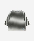 【ビショップ/Bshop】のコットンロード ショートスリーブ ボートネックバスクシャツ WOMEN 人気、トレンドファッション・服の通販 founy(ファニー) ファッション Fashion レディースファッション Fashion for Women トップス・カットソー Cut & Sew Tops シャツ・ブラウス・オフィスカジュアル Elegant Blouses & Button-Ups カットソー Cut and Sewn Top コンパクト Compact, Small Size ショート Short, Short Length スリーブ Sleeve, Long Sleeve / Short Sleeve フランス France, French ボーダー Border, Stripe 半袖 Short Sleeve, Half Sleeve 定番 Standard, Basic Item 軽量 Lightweight, Ultra Light thumbnail GREY系1|ID: prp329100004933264 ipo3291000000037028424