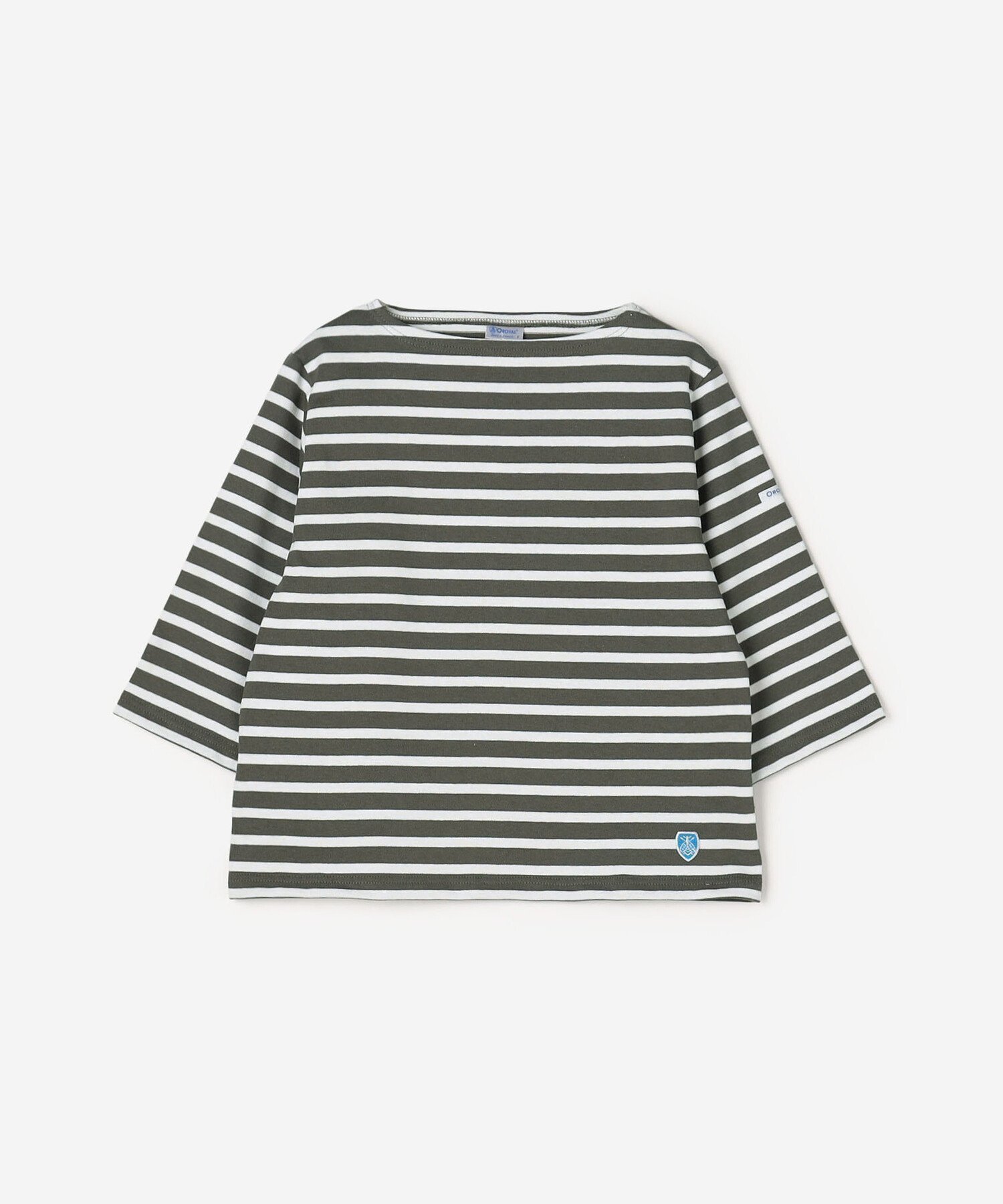 【ビショップ/Bshop】のコットンロード ショートスリーブ ボートネックバスクシャツ WOMEN インテリア・キッズ・メンズ・レディースファッション・服の通販 founy(ファニー) 　ファッション　Fashion　レディースファッション　Fashion for Women　トップス・カットソー　Cut & Sew Tops　シャツ・ブラウス・オフィスカジュアル　Elegant Blouses & Button-Ups　カットソー　Cut and Sewn Top　コンパクト　Compact, Small Size　ショート　Short, Short Length　スリーブ　Sleeve, Long Sleeve / Short Sleeve　フランス　France, French　ボーダー　Border, Stripe　半袖　Short Sleeve, Half Sleeve　定番　Standard, Basic Item　軽量　Lightweight, Ultra Light　GREY系1|ID: prp329100004933264 ipo3291000000037028424