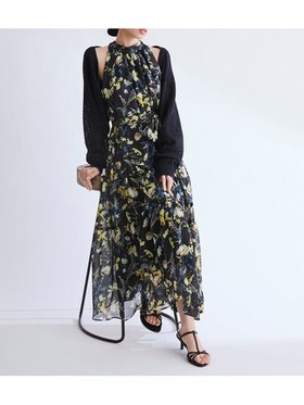 【フレイ アイディー/FRAY I.D】のホルターネックシアープリントワンピース 人気、トレンドファッション・服の通販 founy(ファニー) ファッション Fashion レディースファッション Fashion for Women ワンピース Dresses アシンメトリー Asymmetrical Style 春 Spring ギャザー Gathered, Ruffled 今季 This Season, Current Season シアー Sheer, See-Through スマート Smart, Elegant チューリップ Tube, Tube Top ティアード Tiered, Tiered Style 人気 Popular, Best Seller プリント Print, Printed Pattern ボタニカル Botanical, Floral Pattern ミックス Mix, Mixed Style リボン Ribbon, Bow おすすめ Recommended / Our Picks 夏 Summer |ID:prp329100004933265