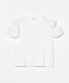 【ユナイテッドアローズ/UNITED ARROWS / KIDS】の【スタメンシリーズ】HC ショルダースリット Tシャツ / キッズ 100cm-160cm 人気、トレンドファッション・服の通販 founy(ファニー) ファッション Fashion キッズファッション Fashion for Kids インナー Innerwear 春 Spring キュロット Culottes, Wide Shorts 吸水 Absorbent, Quick-Dry サロペット Overalls, Salopette ショルダー Shoulder, Shoulder Strap スリット Slit, Slit Detail フリル Frill, Ruffle リアル Real, Realistic アウトレット Outlet / Clearance 夏 Summer 2025年 2025 2025春夏・S/S Spring/Summer 2025 SS25 thumbnail OFF WHITE|ID: prp329100004933273 ipo3291000000037028551