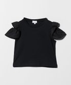 【ユナイテッドアローズ/UNITED ARROWS / KIDS】の【スタメンシリーズ】HC ショルダースリット Tシャツ / キッズ 100cm-160cm 人気、トレンドファッション・服の通販 founy(ファニー) ファッション Fashion キッズファッション Fashion for Kids インナー Innerwear 春 Spring キュロット Culottes, Wide Shorts 吸水 Absorbent, Quick-Dry サロペット Overalls, Salopette ショルダー Shoulder, Shoulder Strap スリット Slit, Slit Detail フリル Frill, Ruffle リアル Real, Realistic アウトレット Outlet / Clearance 夏 Summer 2025年 2025 2025春夏・S/S Spring/Summer 2025 SS25 thumbnail BLACK|ID: prp329100004933273 ipo3291000000037028553