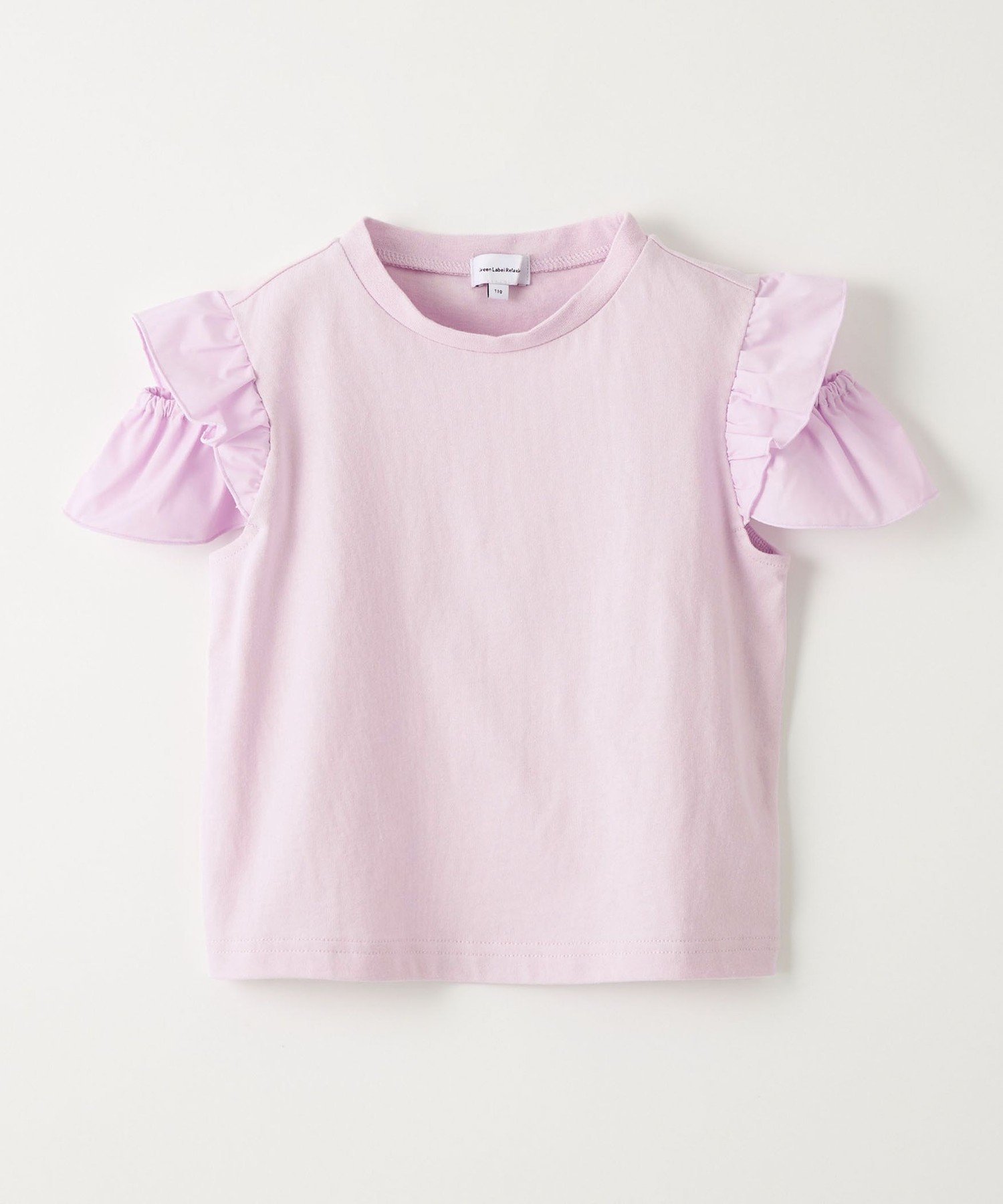 【ユナイテッドアローズ/UNITED ARROWS / KIDS】の【スタメンシリーズ】HC ショルダースリット Tシャツ / キッズ 100cm-160cm インテリア・キッズ・メンズ・レディースファッション・服の通販 founy(ファニー) 　ファッション　Fashion　キッズファッション　Fashion for Kids　インナー　Innerwear　春　Spring　キュロット　Culottes, Wide Shorts　吸水　Absorbent, Quick-Dry　サロペット　Overalls, Salopette　ショルダー　Shoulder, Shoulder Strap　スリット　Slit, Slit Detail　フリル　Frill, Ruffle　リアル　Real, Realistic　アウトレット　Outlet / Clearance　夏　Summer　2025年　2025　2025春夏・S/S　Spring/Summer 2025 SS25　LILAC|ID: prp329100004933273 ipo3291000000037028556