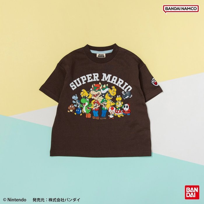 【ブランシェス/branshes / KIDS】の【スーパーマリオ】半袖Tシャツ インテリア・キッズ・メンズ・レディースファッション・服の通販 founy(ファニー) https://founy.com/ ファッション Fashion キッズファッション Fashion for Kids キャラクター Character, Licensed Characters プリント Print, Printed Pattern 半袖 Short Sleeve, Half Sleeve |ID: prp329100004933280 ipo3291000000037058070