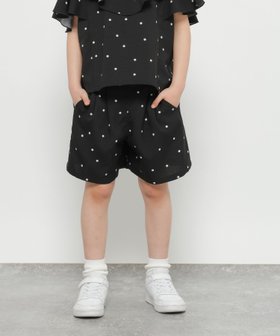 【グローバルワーク/GLOBAL WORK / KIDS】のリネンライクキュロット/キッズ/637985 人気、トレンドファッション・服の通販 founy(ファニー) ファッション Fashion キッズファッション Fashion for Kids おすすめ Recommended / Our Picks ガーリー Girly, Feminine Style グラフィック Graphic, Graphic Design ショート Short, Short Length ジャケット Jacket, Outerwear セットアップ Set-Up, Coordinated Outfit フリル Frill, Ruffle リネン Linen, Linen Fabric エレガント 上品 Elegant 夏 Summer |ID:prp329100004933293