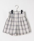 【グローバルワーク/GLOBAL WORK / KIDS】のリネンライクキュロット/キッズ/637985 人気、トレンドファッション・服の通販 founy(ファニー) ファッション Fashion キッズファッション Fashion for Kids おすすめ Recommended / Our Picks ガーリー Girly, Feminine Style グラフィック Graphic, Graphic Design ショート Short, Short Length ジャケット Jacket, Outerwear セットアップ Set-Up, Coordinated Outfit フリル Frill, Ruffle リネン Linen, Linen Fabric エレガント 上品 Elegant 夏 Summer thumbnail アイボリーチェック07|ID: prp329100004933293 ipo3291000000037028743