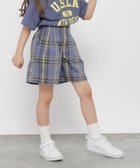 【グローバルワーク/GLOBAL WORK / KIDS】のリネンライクキュロット/キッズ/637985 人気、トレンドファッション・服の通販 founy(ファニー) ファッション Fashion キッズファッション Fashion for Kids おすすめ Recommended / Our Picks ガーリー Girly, Feminine Style グラフィック Graphic, Graphic Design ショート Short, Short Length ジャケット Jacket, Outerwear セットアップ Set-Up, Coordinated Outfit フリル Frill, Ruffle リネン Linen, Linen Fabric エレガント 上品 Elegant 夏 Summer thumbnail マドラスブルー85|ID: prp329100004933293 ipo3291000000037028746