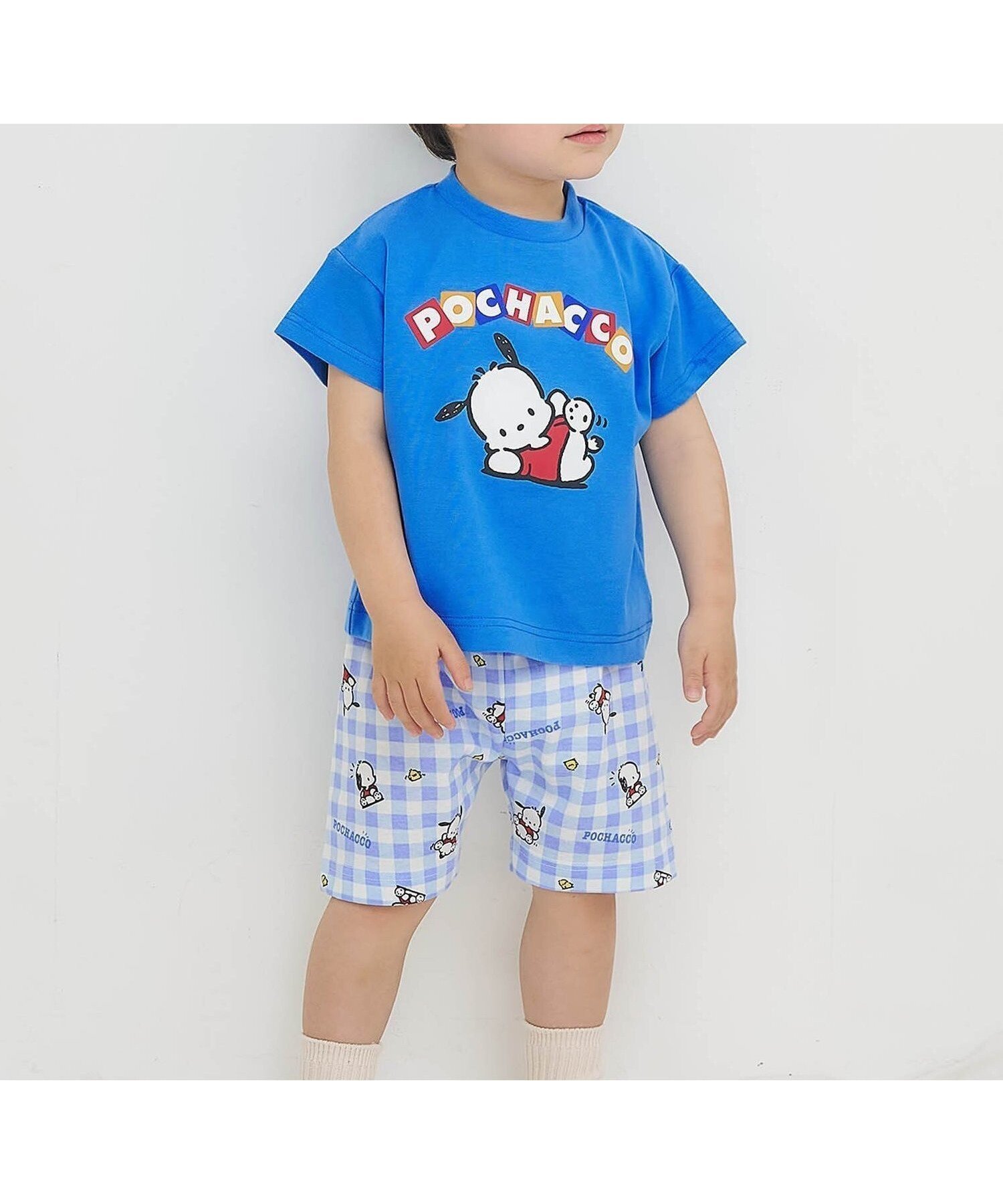 【エフオー オンラインストア/F.O.Online Store / KIDS】の【サンリオキャラクターズ】WEB限定 ひんやりバラエティパジャマ 接触冷感 インテリア・キッズ・メンズ・レディースファッション・服の通販 founy(ファニー) 　ファッション　Fashion　キッズファッション　Fashion for Kids　イエロー　Yellow　キャラクター　Character, Licensed Characters　コレクション　Collection, Seasonal Line　パジャマ　Pajamas, Sleepwear　ラベンダー　Lavender　ブルー|ID: prp329100004933296 ipo3291000000037028778