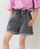 【デビロック/devirock / KIDS】のストレッチデニム ハイウエスト フリルショートパンツ デニムパンツ ハーフパンツ 25SS 人気、トレンドファッション・服の通販 founy(ファニー) ファッション Fashion キッズファッション Fashion for Kids ボトムス Bottoms ケミカル Chemical, Chemical Wash ストレッチ Stretch, Stretchy Fabric デニム Denim, Jeans Material 定番 Standard, Basic Item ハーフ Half, Half-Length フィット Fit, Slim Fit フリル Frill, Ruffle おすすめ Recommended / Our Picks 2025年 2025 2025春夏・S/S Spring/Summer 2025 SS25 thumbnail ケミカルブラック|ID: prp329100004933297 ipo3291000000037028785