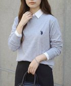 【セットアップセブン/SETUP7】のU.S. POLO ASSN./クラシカルポニー ワンポイントロゴ ロンTシャツ 人気、トレンドファッション・服の通販 founy(ファニー) ファッション Fashion レディースファッション Fashion for Women トップス・カットソー Cut & Sew Tops シャツ・ブラウス・オフィスカジュアル Elegant Blouses & Button-Ups ロングTシャツ・Tシャツ Longline T-Shirts & Tees 厚底 Platform Shoes カーゴパンツ Cargo Pants, Utility Pants スニーカー Sneakers, Trainers スポーツ Sports, Activewear スリーブ Sleeve, Long Sleeve / Short Sleeve ダウン Down, Puffer デニム Denim, Jeans Material トレンド Trend, Trending Now 定番 Standard, Basic Item 人気 Popular, Best Seller 長袖 Long Sleeve, Full Sleeve ベーシック Basic, Essential ムートン Shearling, Mouton ロング Long, Long-Length ワイド Wide, Wide Fit ワンポイント One Point, Statement Accent 再入荷 Restock / Back in Stock おすすめ Recommended / Our Picks thumbnail GRY|ID: prp329100004933319 ipo3291000000037028902