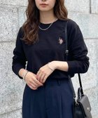 【セットアップセブン/SETUP7】のU.S. POLO ASSN./クラシカルポニー ワンポイントロゴ ロンTシャツ 人気、トレンドファッション・服の通販 founy(ファニー) ファッション Fashion レディースファッション Fashion for Women トップス・カットソー Cut & Sew Tops シャツ・ブラウス・オフィスカジュアル Elegant Blouses & Button-Ups ロングTシャツ・Tシャツ Longline T-Shirts & Tees 厚底 Platform Shoes カーゴパンツ Cargo Pants, Utility Pants スニーカー Sneakers, Trainers スポーツ Sports, Activewear スリーブ Sleeve, Long Sleeve / Short Sleeve ダウン Down, Puffer デニム Denim, Jeans Material トレンド Trend, Trending Now 定番 Standard, Basic Item 人気 Popular, Best Seller 長袖 Long Sleeve, Full Sleeve ベーシック Basic, Essential ムートン Shearling, Mouton ロング Long, Long-Length ワイド Wide, Wide Fit ワンポイント One Point, Statement Accent 再入荷 Restock / Back in Stock おすすめ Recommended / Our Picks thumbnail BLK2|ID: prp329100004933319 ipo3291000000037028905